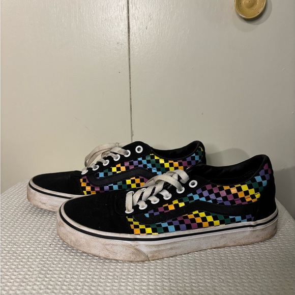 Vans Colorful Checkered Sneakers - Picture 2 of 5